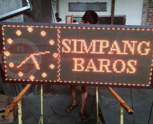 Running Text Di Baros Cimahi